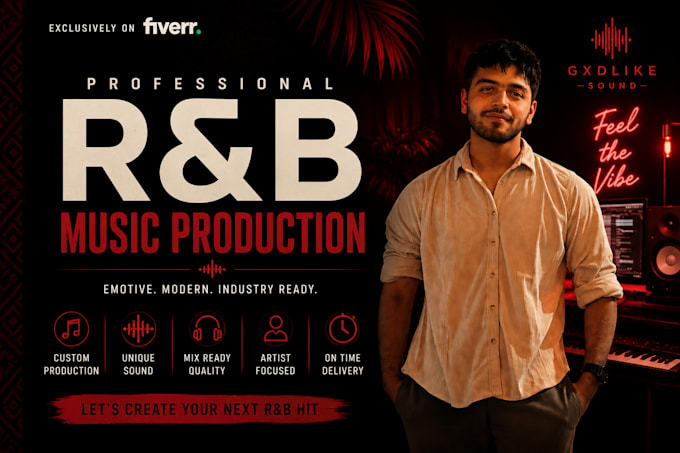 produce your rnb trapsoul track professionally