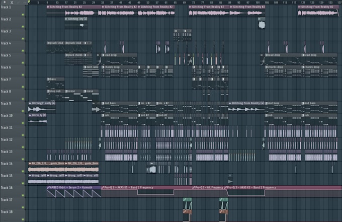 produce a professional drum and bass track