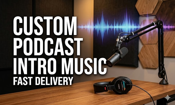 create custom podcast intro and outro music