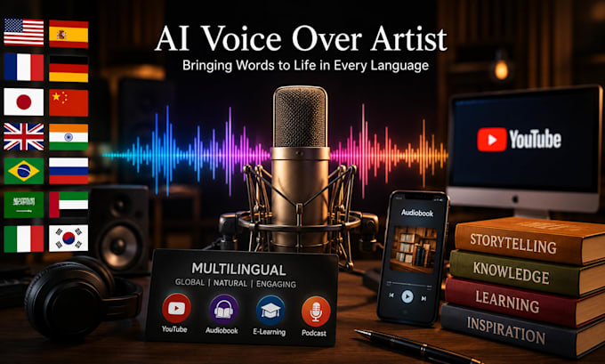 create realistic text to speech ai voiceover