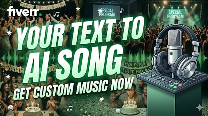 make a unique ai birthday song with your name