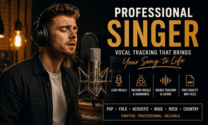 sing professionally on your song