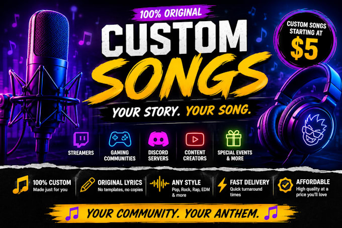 create a song just for you