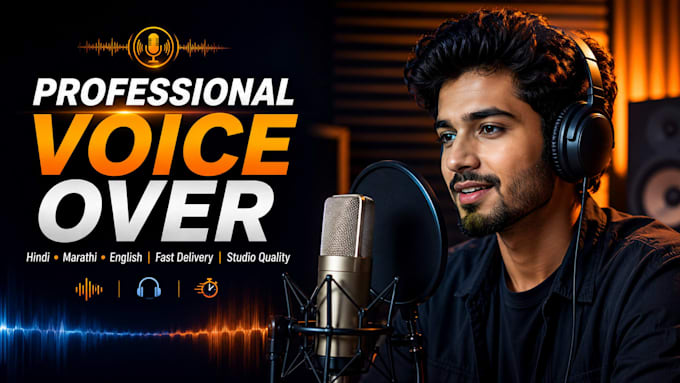 do professional marathi hindi voice over