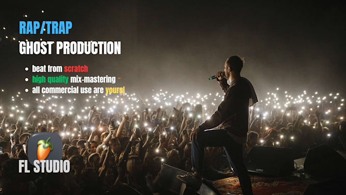 be your proffesional rap or trap ghost producer