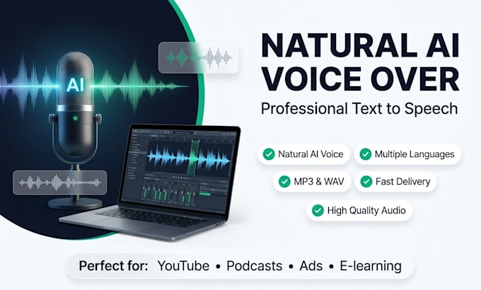 create natural ai voice over from your text in any language