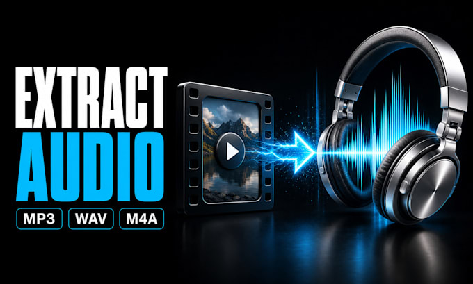 extract audio from video to mp3 wav or m4a