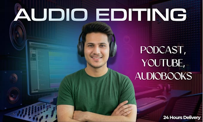 do podcast audio editing and background noise removal