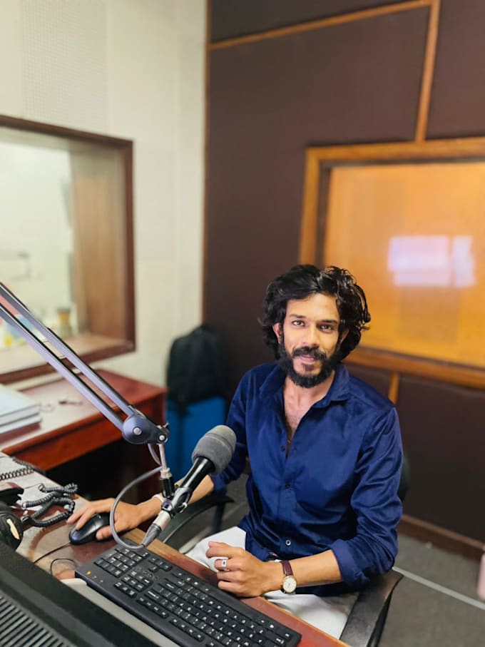 be your professional sinhala voice over artist