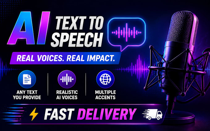 generate human like ai voice over text to speech
