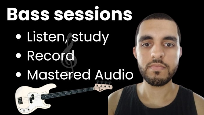 record bass to your songs