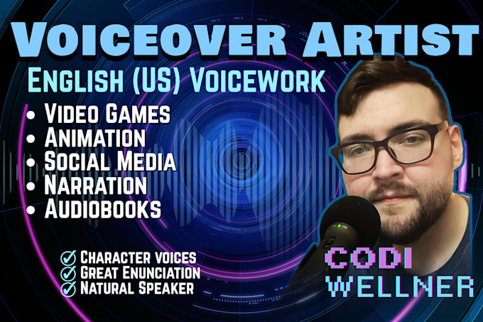 provide voice work for your project