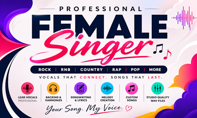 be your powerful female rock singer mental singer