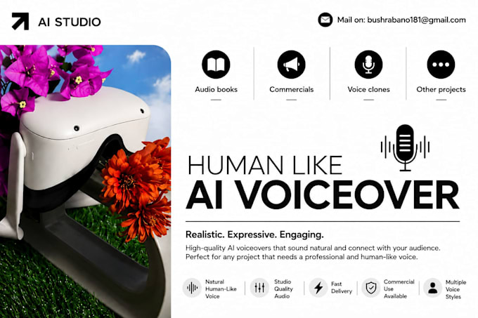 do professional ai voice over in multiple languages and accents