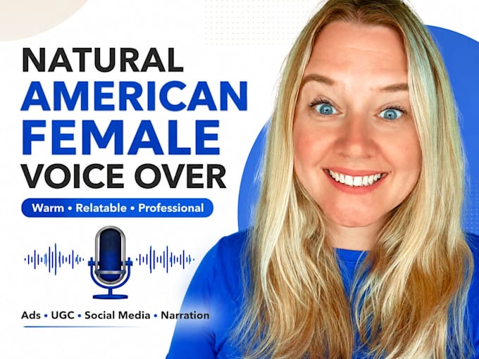 record a female voice over