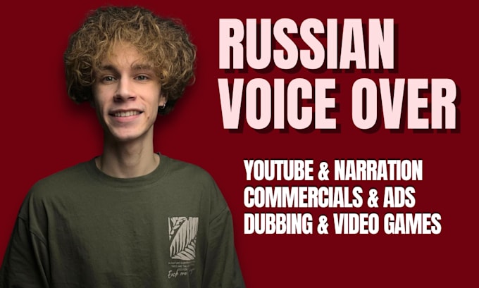 record a professional russian male voice over