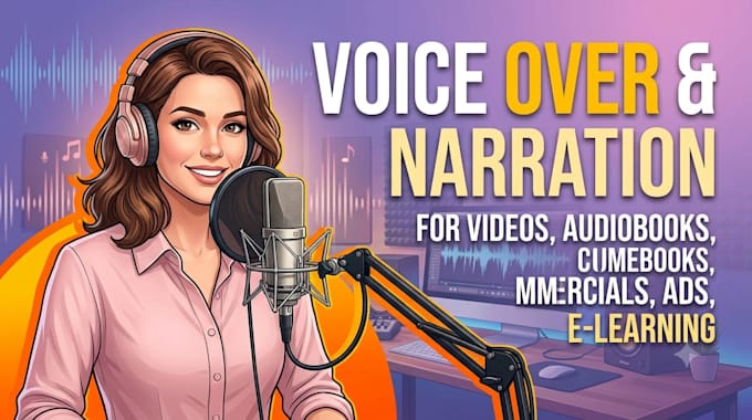record a professional voice over for elearning and narration