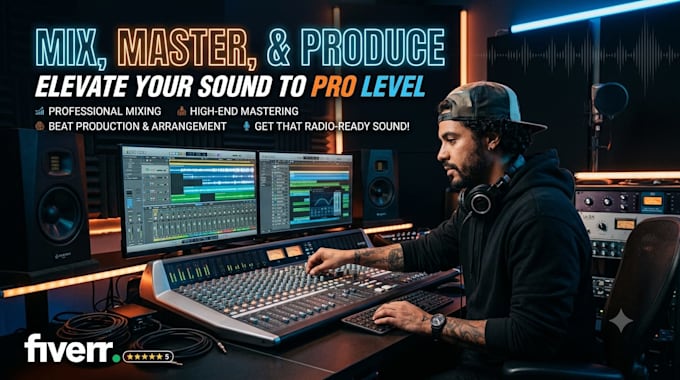 do mix and master your trap and rnb tracks