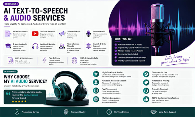 generate realistic ai voice over and text to speech audio