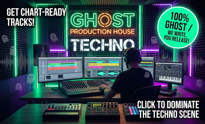do ghost production for house and techno