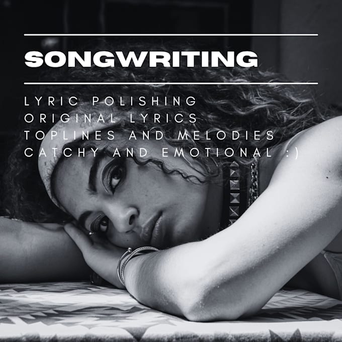 write catchy and memorable song lyrics en fr