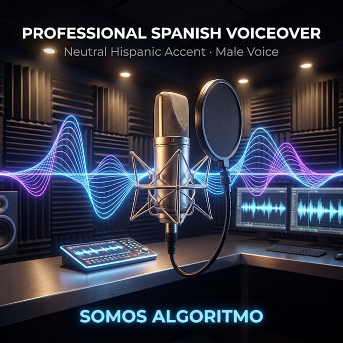 provide a professional latin american spanish voice over