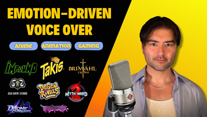 be your character voice actor