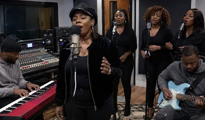 create background vocal female vocal harmony arrangement and song composition