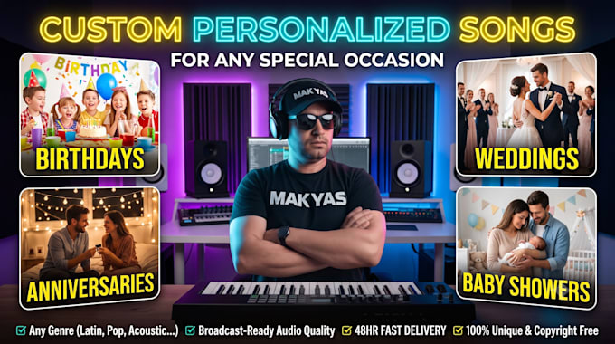 create a custom personalized song for any occasion