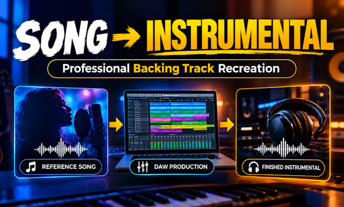 recreate your song into a professional instrumental with suno ai