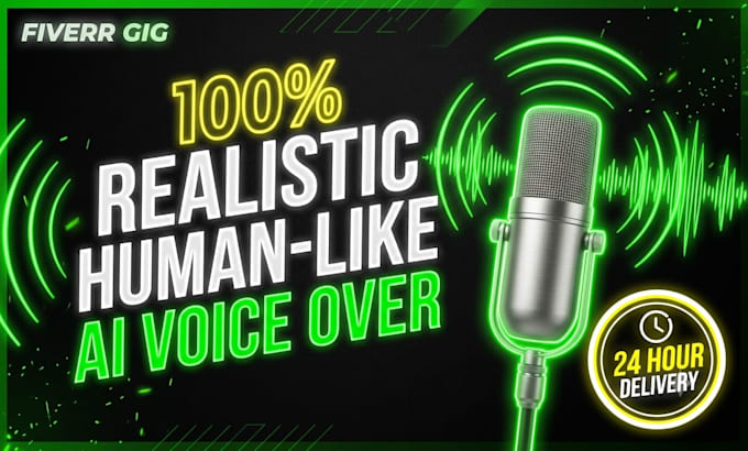 make realistic ai voice over for youtube videos and reels