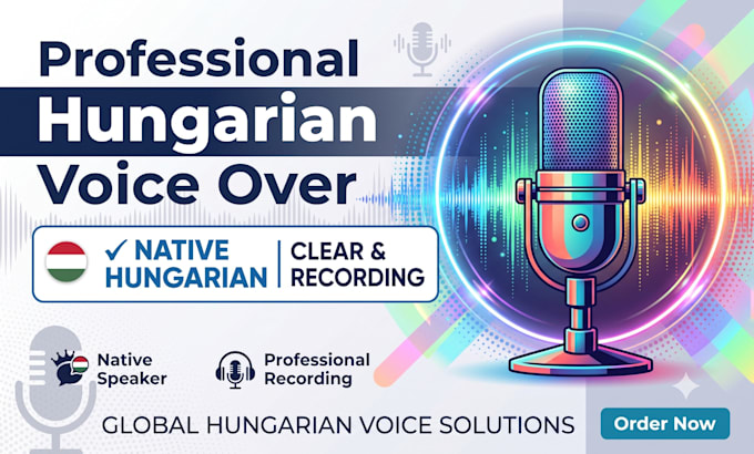 record a professional hungarian voice over
