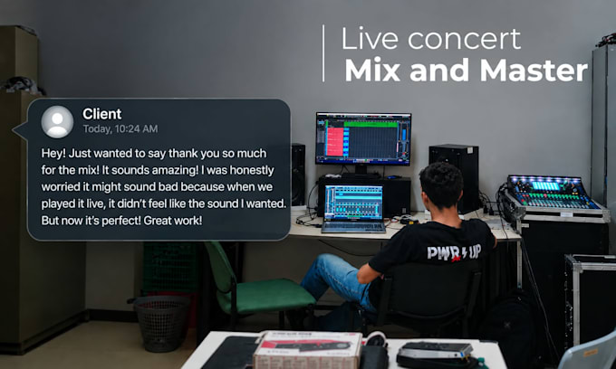 professionally mix and master your live concert multitrack