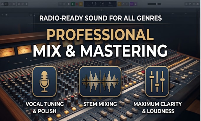 professionally mix for you
