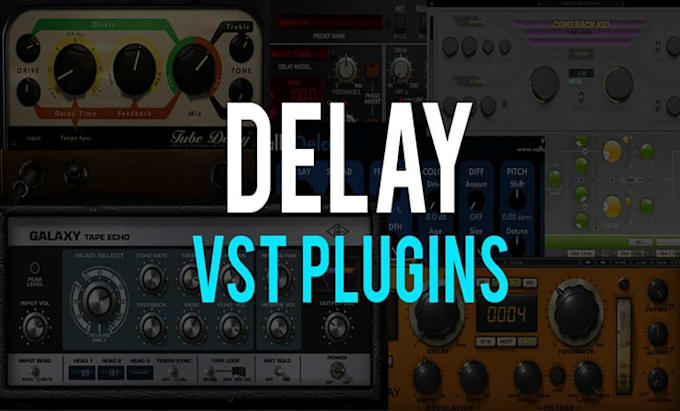 professionally code and build a delay effect plugin for vst3, au, aax formats
