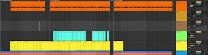 do your ableton live project for your gig