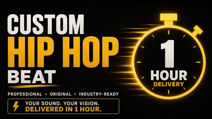 make a 1 hour custom beat production