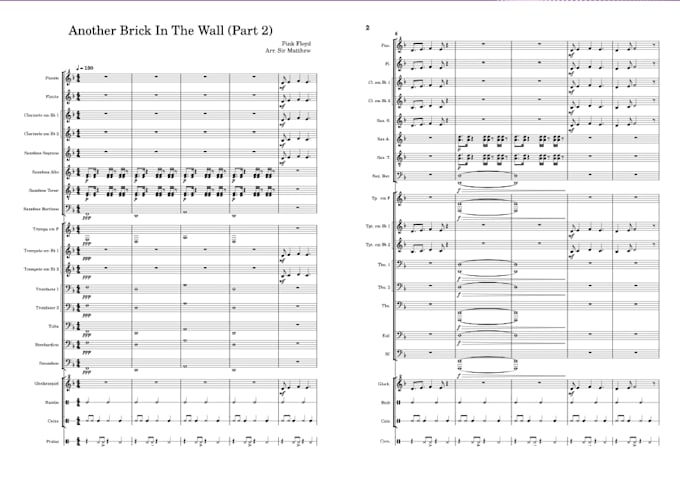 transcribe, orchestrate and arrange any music