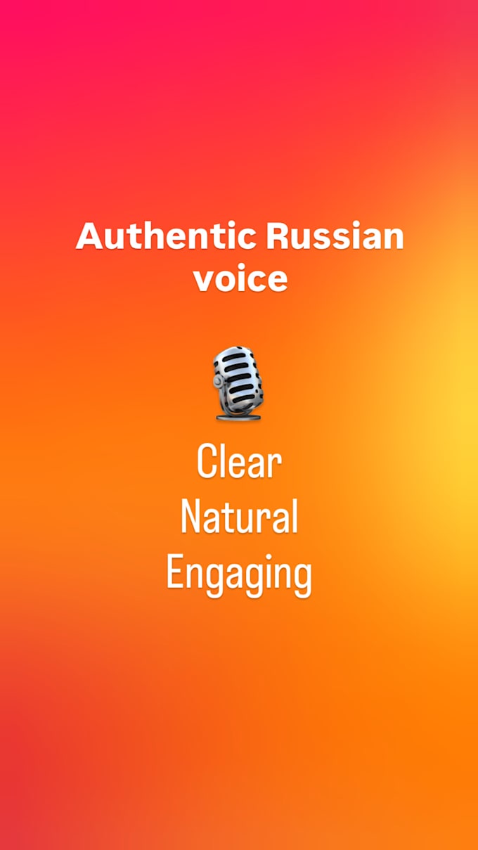 do professional russian voice over