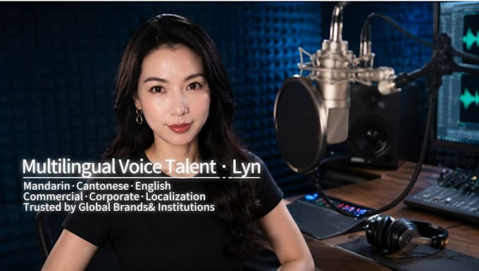 record professional cantonese voiceover for your project