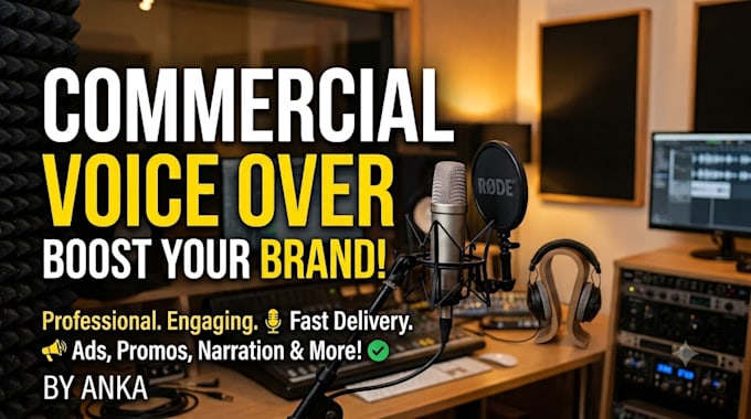do a voice over for you