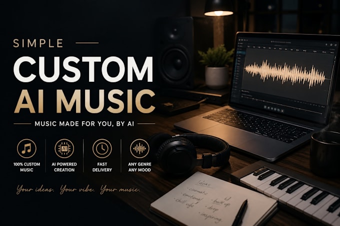 create simple custom ai music for anyone