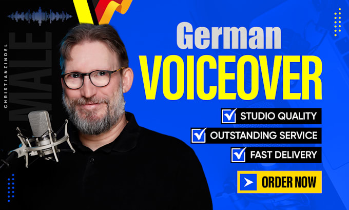 be your german voice for your projects