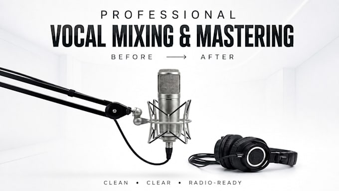 professionally mix and master your vocals