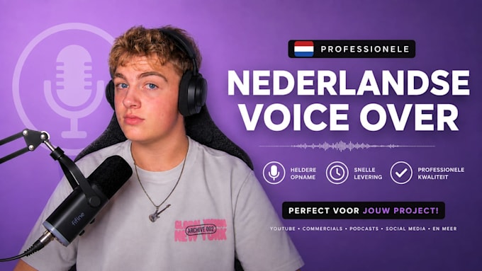 give you a professional dutch voice over
