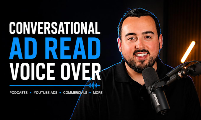 record a natural commercial ad read