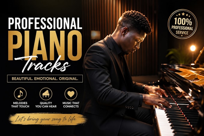 record piano or keyboards
