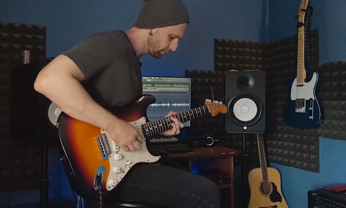 record guitar for your lofi indie track