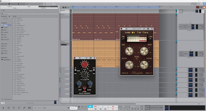 master your songs using rack of eq plugin