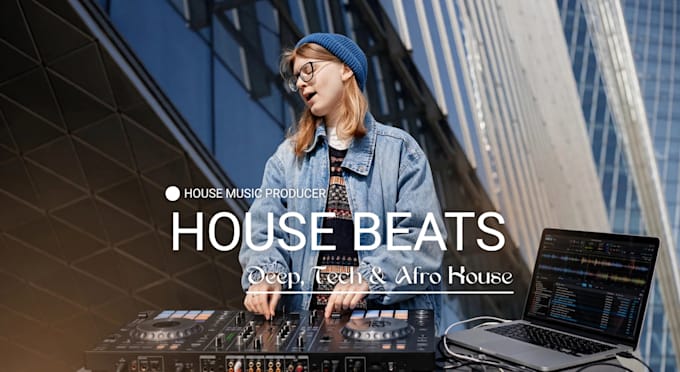 create deep tech progressive house with afro and chicago house influences